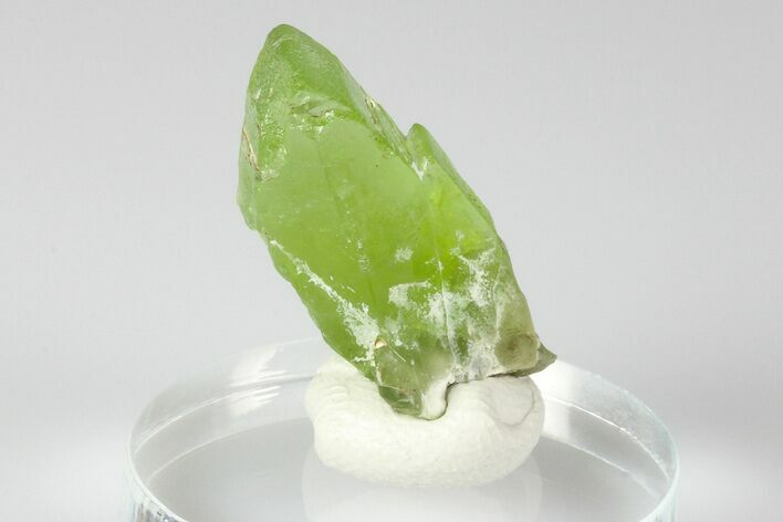 Green Olivine Peridot Crystal - Pakistan #185248